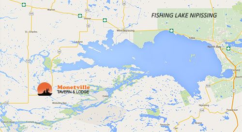 West Long Lake Fishing Map