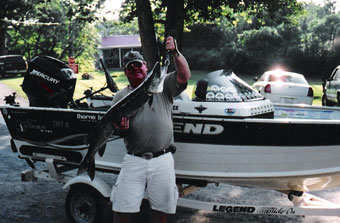 Fishing at Lake Nipissing