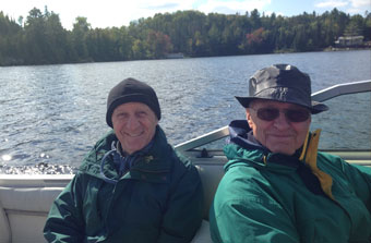 Two Happy Fishermen